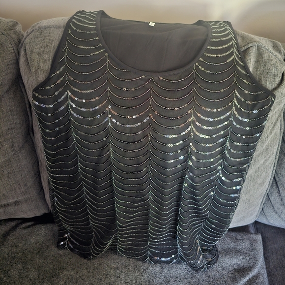 Maurices Studio Y sequin tank - Picture 1 of 2